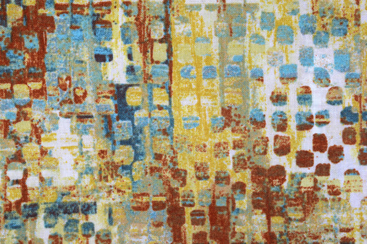 Tan abstract fabric , Geometric Quilting fabric, cotton fabric, Urban reflections - Price by the Half Metre The Quilt Sanctuary