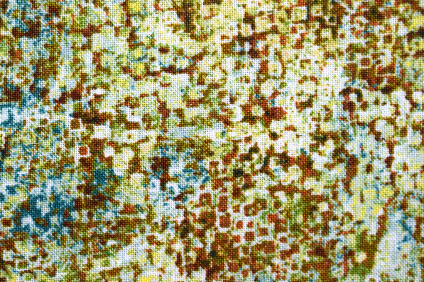 light teal abstract fabric , Quilting fabric, cotton fabric, Urban reflection - Price by the Half Metre The Quilt Sanctuary