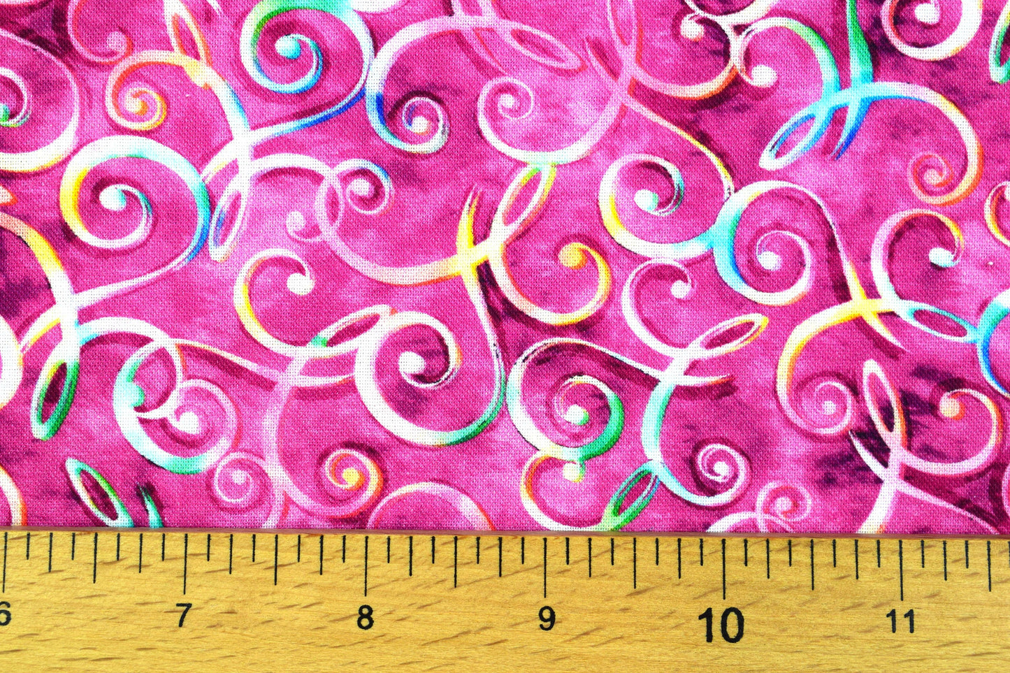 Pink Swirls fabric, Quilting fabric, cotton fabric, quilting treasures, Charlene, Price by the Half Metre The Quilt Sanctuary