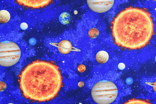 Celestial fabric, Galaxy fabric, Quilting fabric, cotton fabric - Price by the Half Metre The Quilt Sanctuary