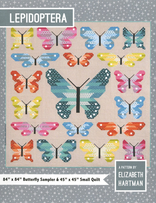 Butterfly Quilting pattern by Elizabeth Hartman, Lepidoptera - PATTERN ONLY The Quilt Sanctuary