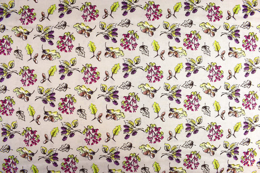 Acorn Fabric, Debbie Shore, Quilting fabric, cotton fabric The Quilt Sanctuary