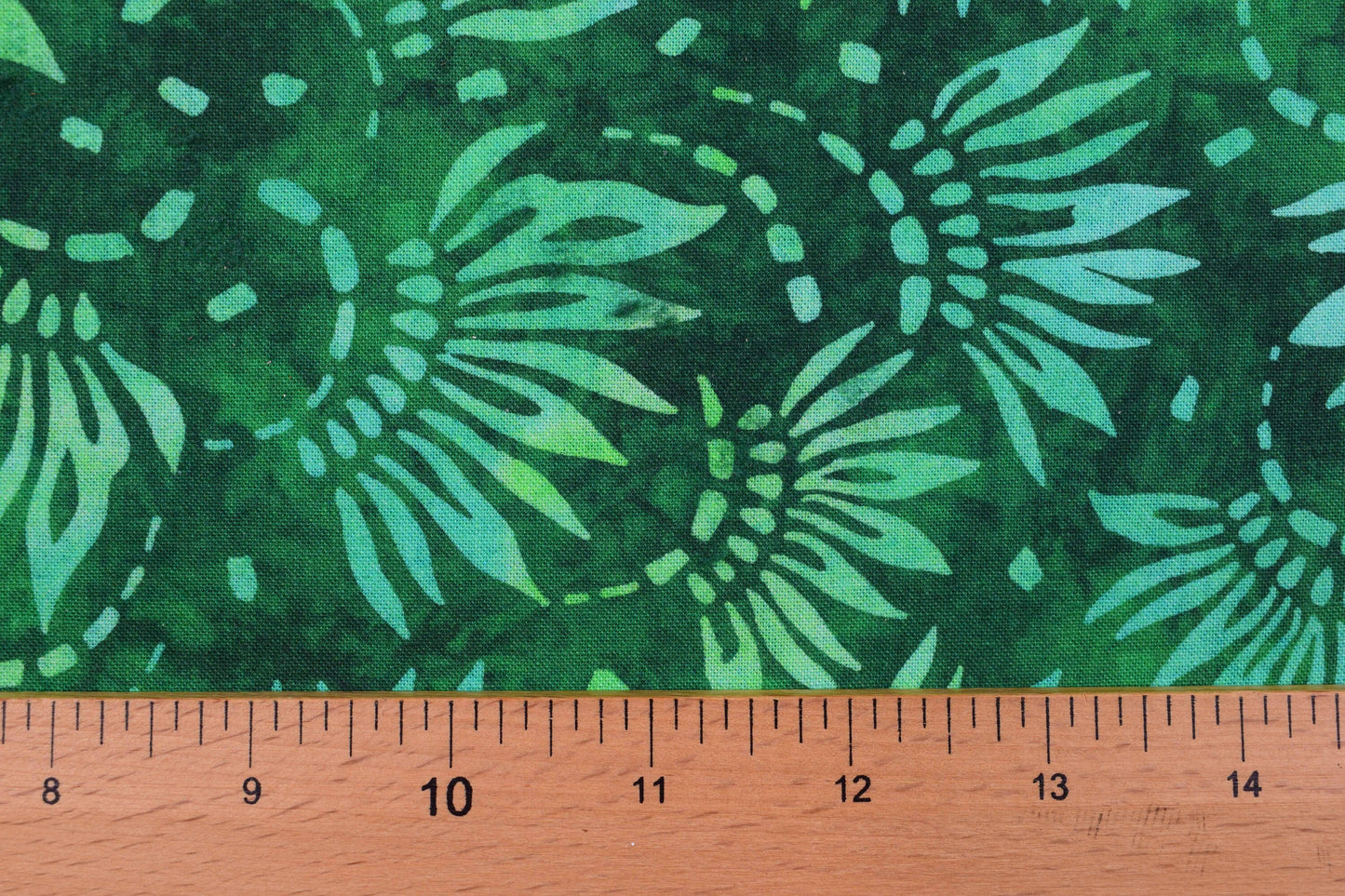 Green Batik Extra wide quilt backing fabric, cotton quilting fabric - price per half metre The Quilt Sanctuary