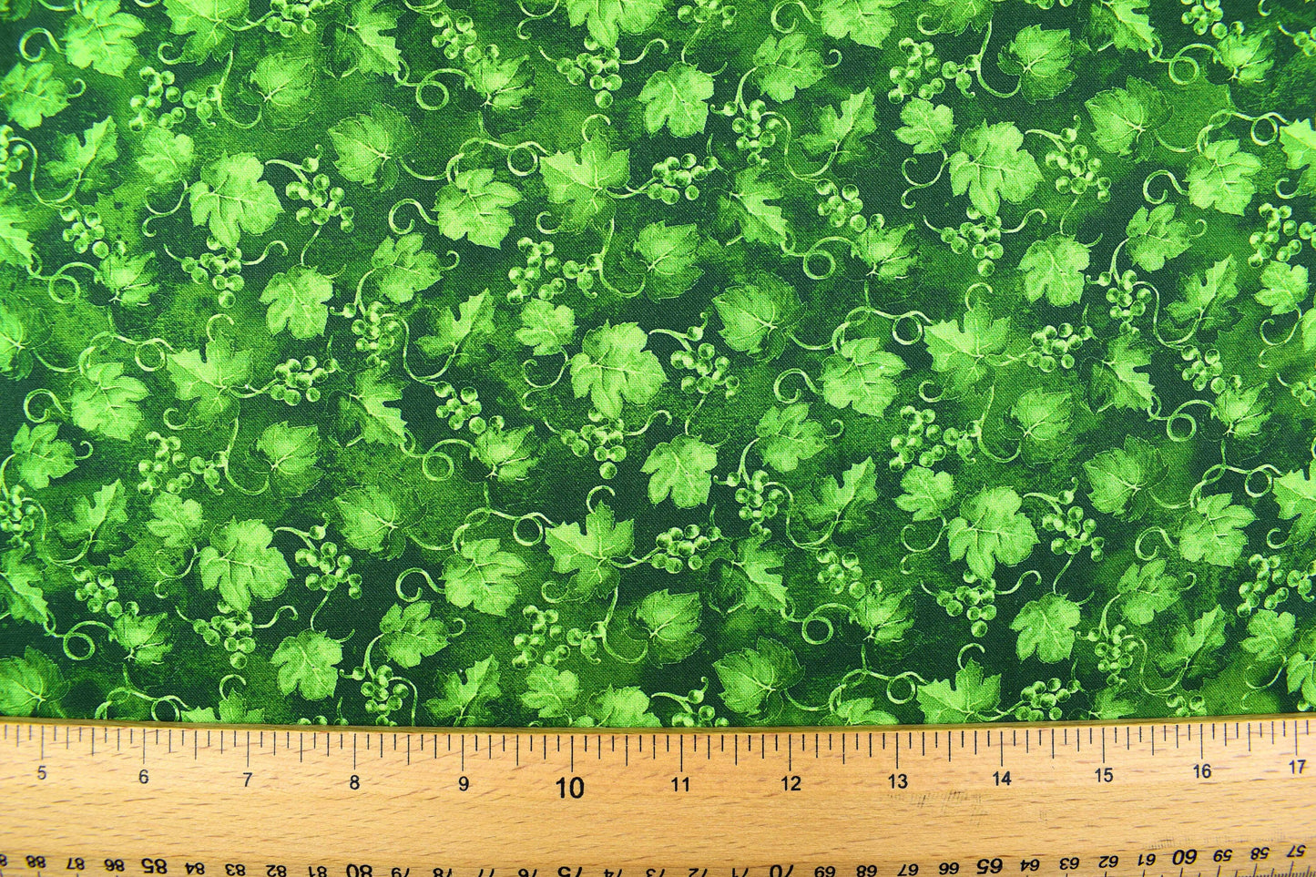 Green Grape Vine Fabric, Quilting fabric, cotton fabric, You had me at Wine - Price by the Half Metre The Quilt Sanctuary