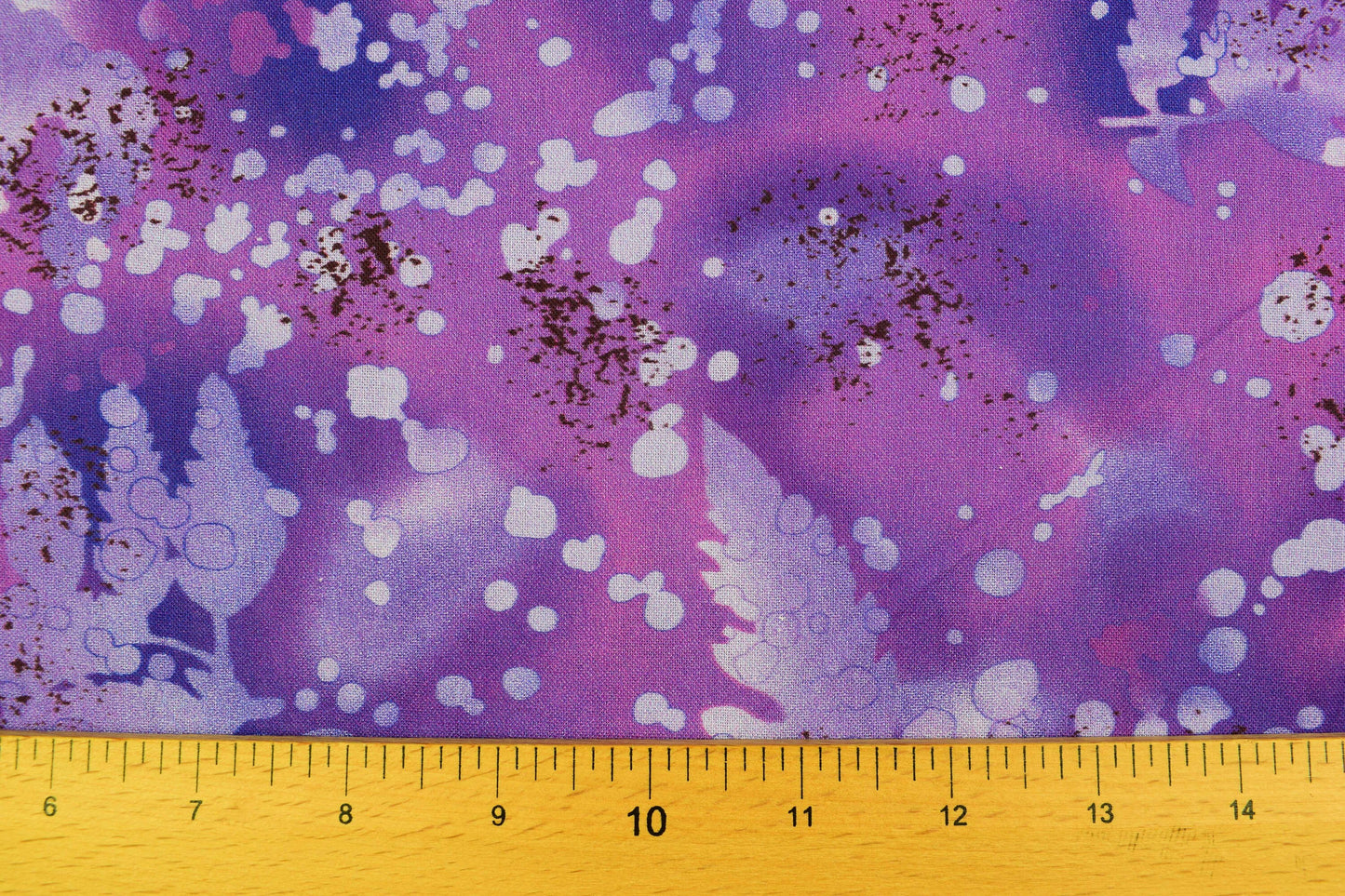 Purple Batik Extra wide quilt backing fabric, cotton quilting fabric, Fossil fern - price per half metre The Quilt Sanctuary