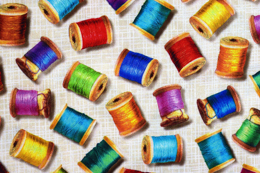 sewing fabric bundle, Quilting fabric collection, cotton fabric, button fabric, cotton reels, sewing machines fabric The Quilt Sanctuary