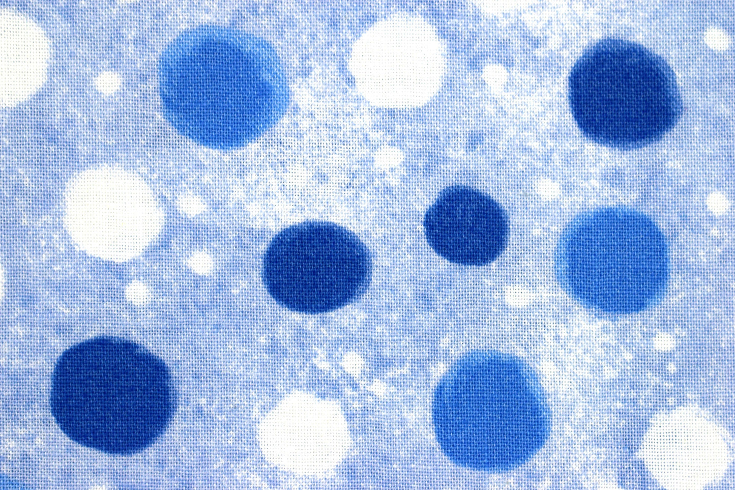 Blue and White Snowflake fabric, cotton quilting fabric, snow what fun - Price by the Half Metre The Quilt Sanctuary