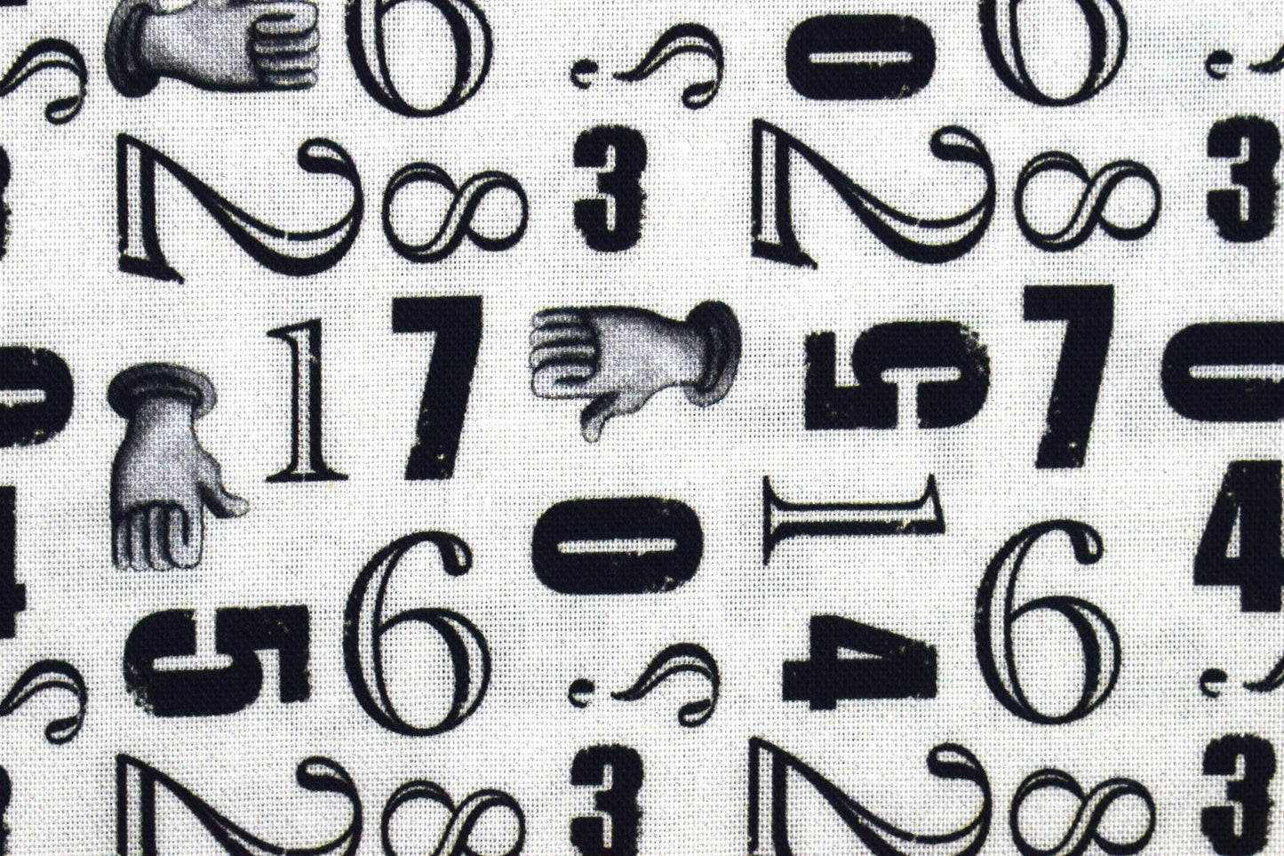 Numbers fabric, Quilting fabric, cotton fabric, quilting treasures, Aquatic Steampunkery, Price by the Half Metre The Quilt Sanctuary