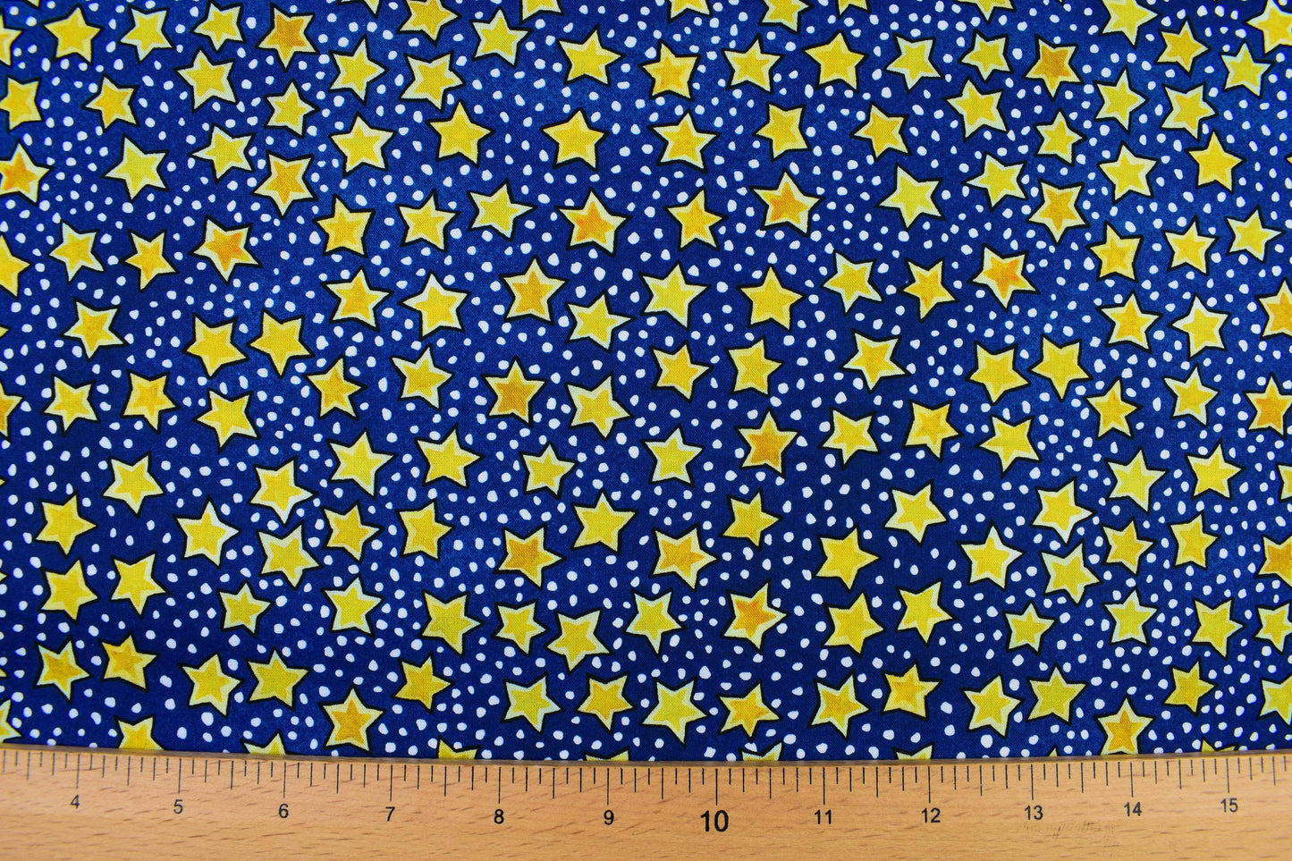 Starry night fabric, Christmas Fabric, holiday quilting fabric, Price by the Half Metre The Quilt Sanctuary