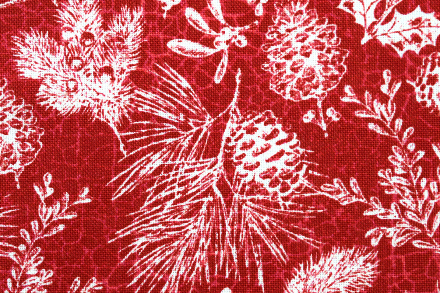 Scandi red Fabric, Traditional Christmas fabric, quilting fabric, Alpine Winter, Price by the Half Metre The Quilt Sanctuary