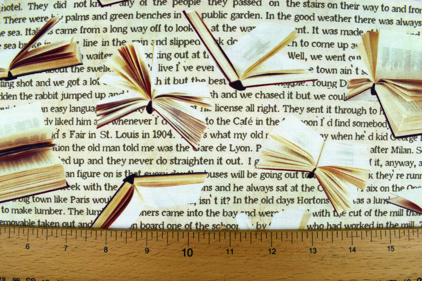 script fabric, typed text fabric, cotton fabric, cats tales, Deborah Edwards - Price by the Half Metre The Quilt Sanctuary