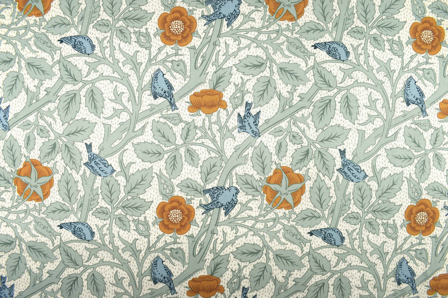 William Morris windrush, Natures dream, organic Quilting fabric, cotton fabric - Price by the Half Metre The Quilt Sanctuary