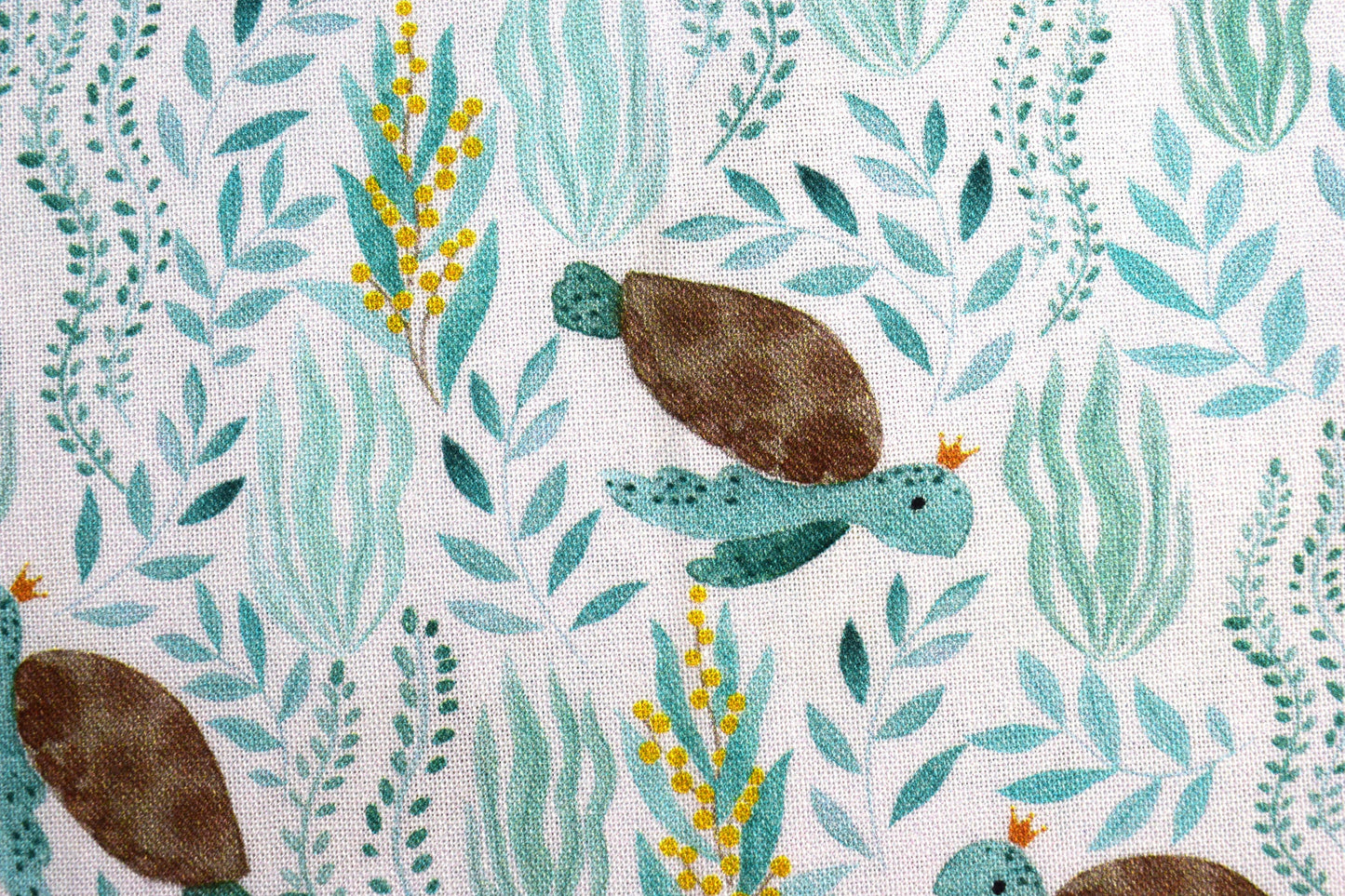 Turtle Fabric, Quilting fabric, under the sea by Dear Stella, price by the half metre The Quilt Sanctuary