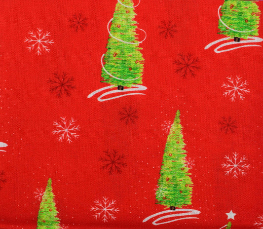 Snowman fat Quarter Bundle, cotton quilting fabric, Christmas fabric, The Quilt Sanctuary