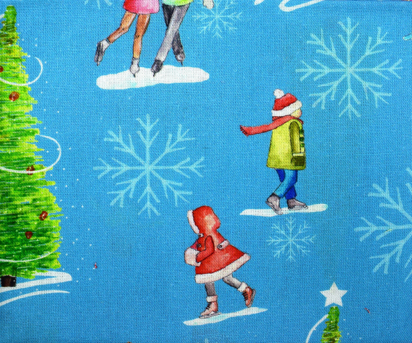 Snowman fat Quarter Bundle, cotton quilting fabric, Christmas fabric, The Quilt Sanctuary