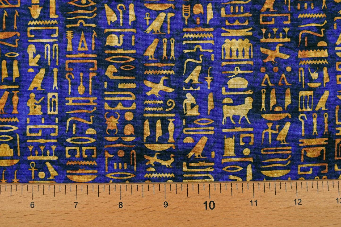 hieroglyphs Quilting fabric, cotton fabric, quilting treasures, Dan Morris, Pharaohs - Price by the Half Metre The Quilt Sanctuary
