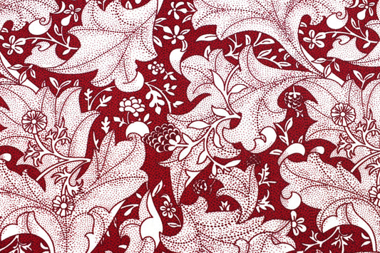 William Morris Wallflower fabric, Quilting fabric, cotton fabric, yuletide bloom - Price by the Half Metre The Quilt Sanctuary