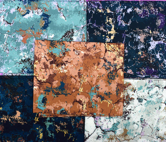 Marble fat Quarter Bundle, lavish layers, quilting fabric - The Quilt Sanctuary