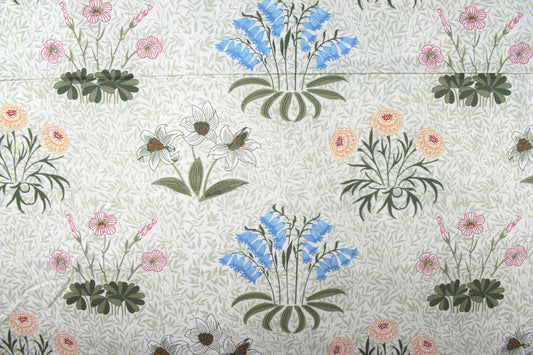 William Morris Lily, Simply Nature, organic Quilting fabric, cotton fabric - Price by the Half Metre