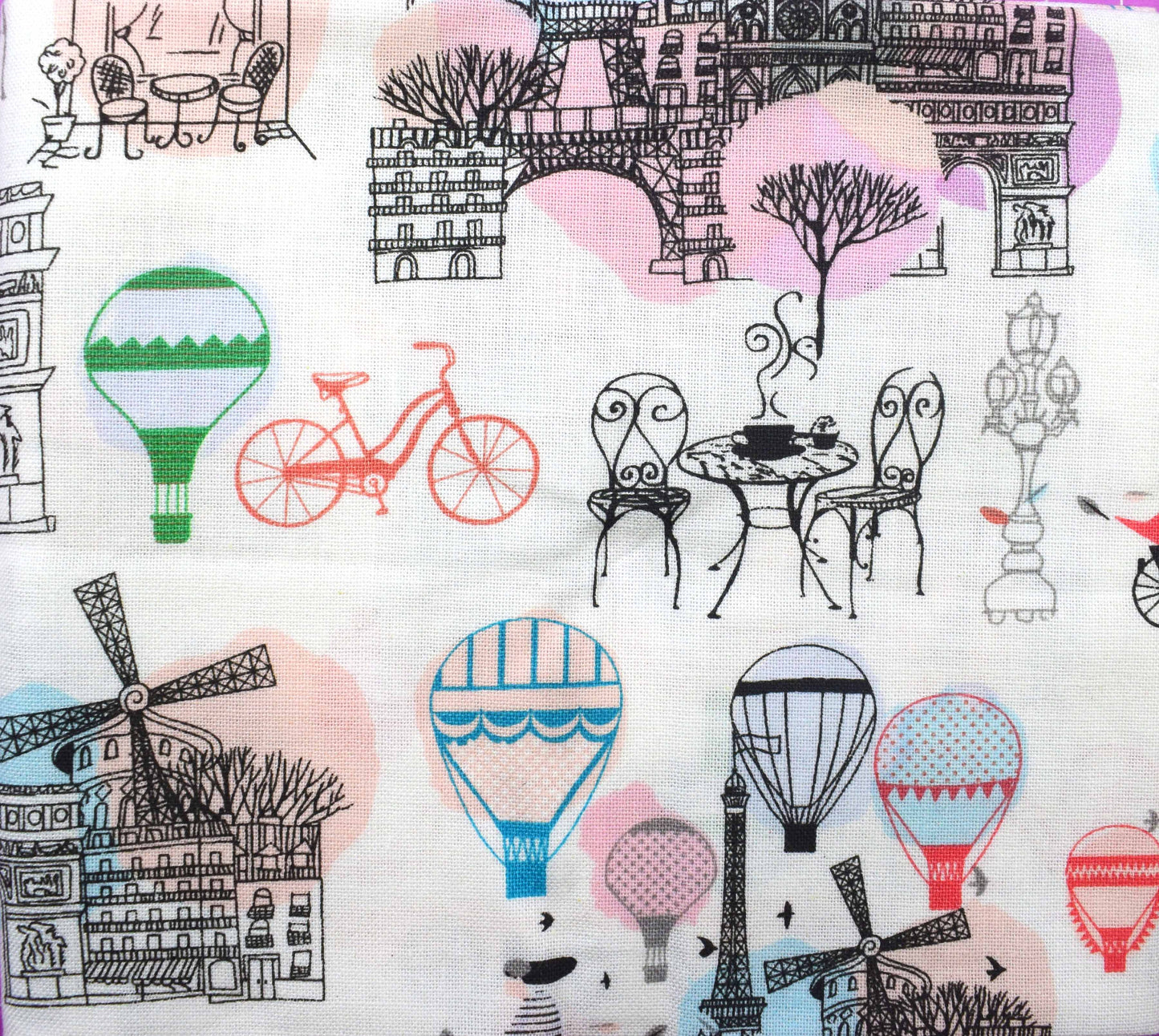 Sketches of Paris fat Quarter Bundle, French fabric, quilting fabric - The Quilt Sanctuary