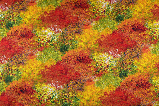 Autumn trees fabric, Quilting fabric, cotton fabric, Autumn Steam - Price by the Half Metre - The Quilt Sanctuary