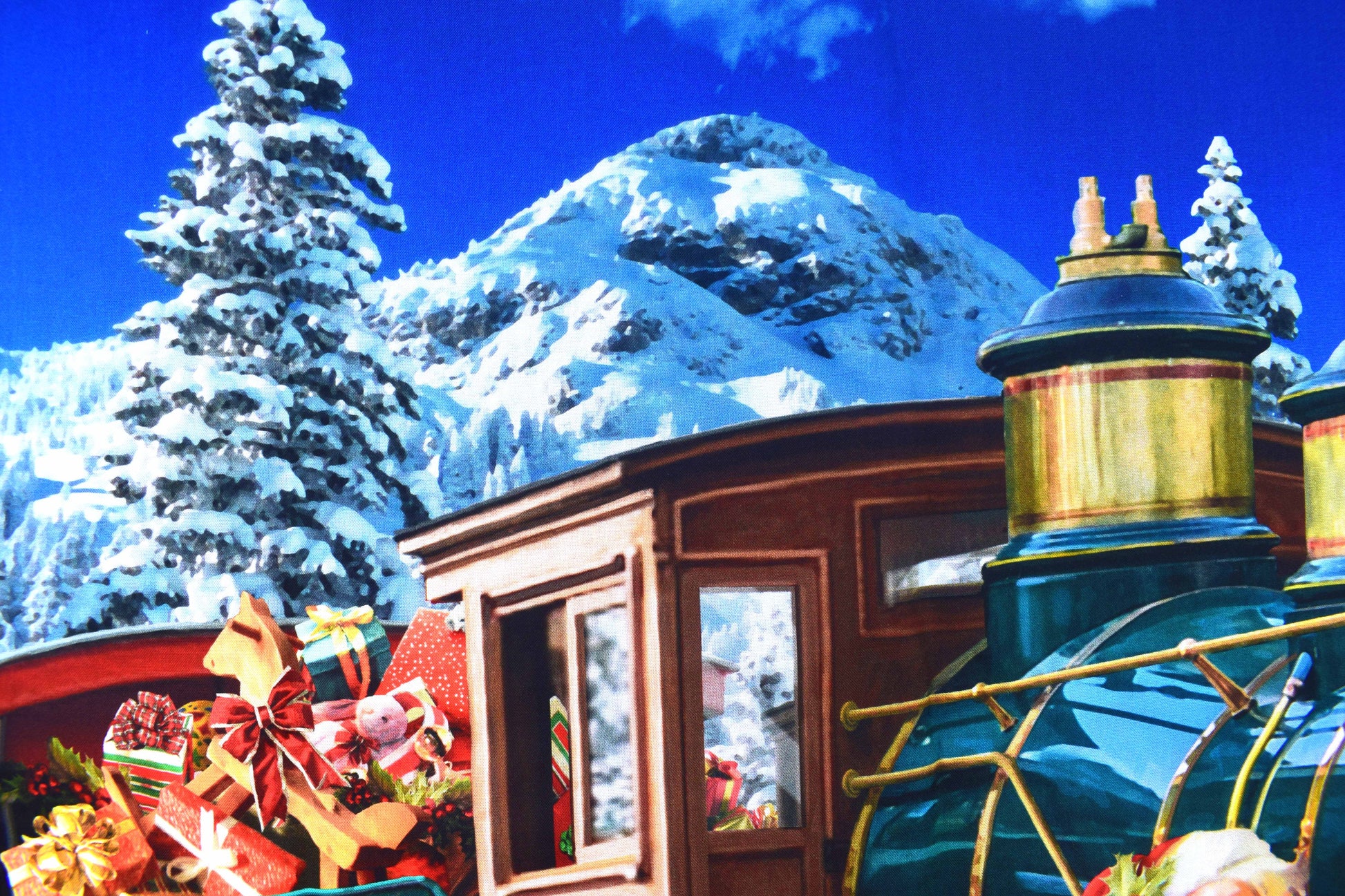 Old St Nick fabric panel, father Christmas Quilting  panel - The Quilt Sanctuary