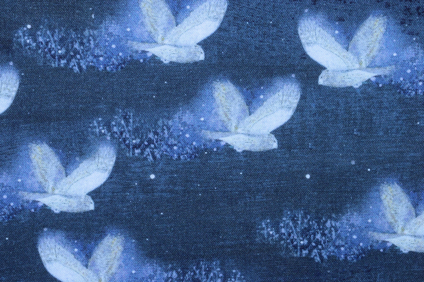 Ghostly Owl fabric, Quilting fabric, cotton fabric -  Price by the Half Metre
