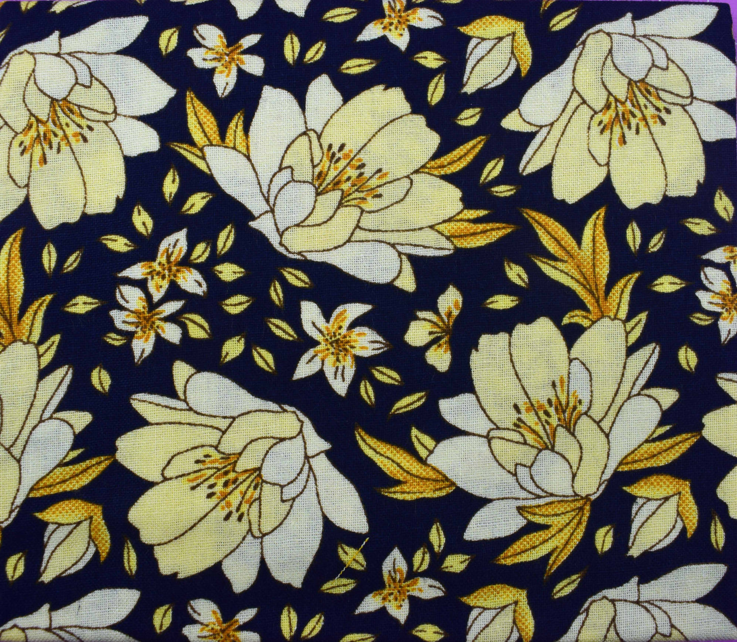 Sunflower fat Quarter Bundle, Cotton quilting fabric, - The Quilt Sanctuary