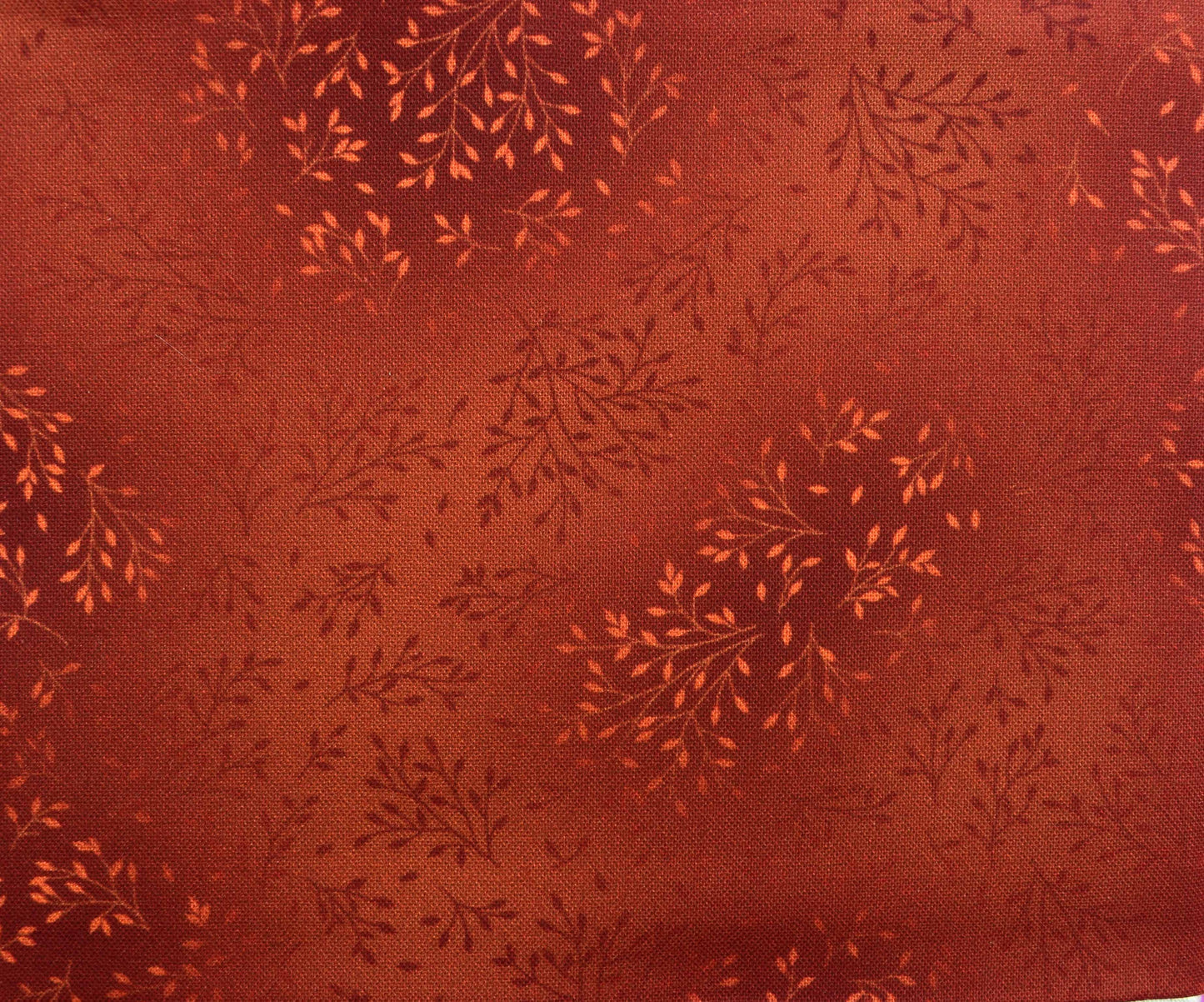Autumn Tonal Fat Quarter Bundle, Gold Brown Red Blender Quilting Cotton
