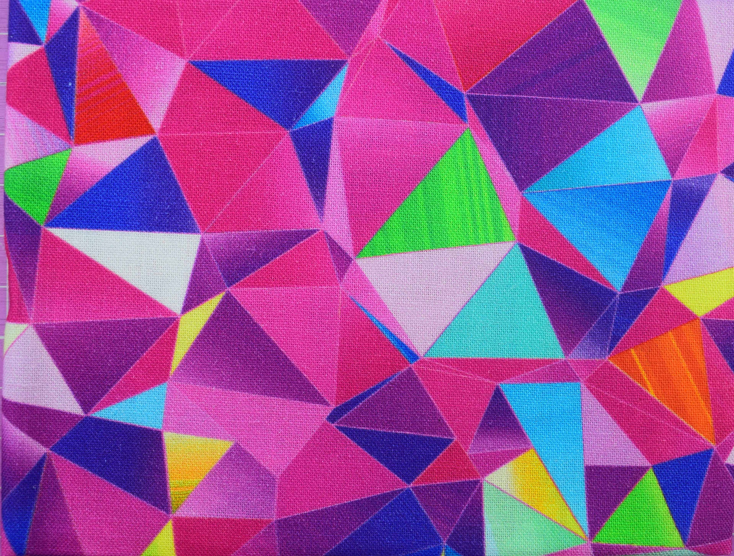 Vibrant Abstract Rainbow Fat Quarter Bundle – Geometric & Wavy Prints