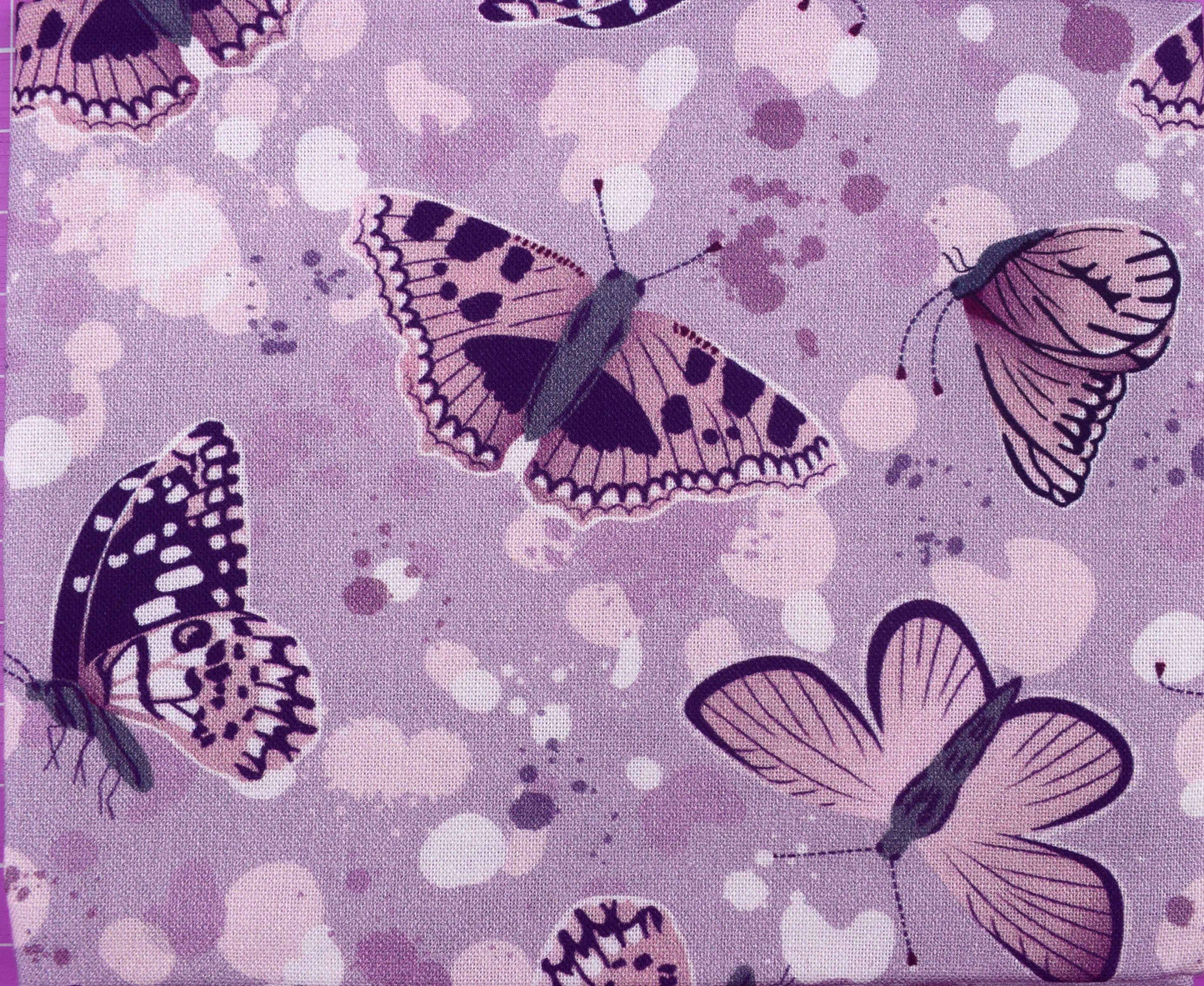 Lilac & Lavender Butterfly Fat Quarter Bundle, Moonlight Flutter