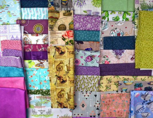 Scrap Bag of Quilting Fabric, 100% Cotton Quilting Fabric - The Quilt Sanctuary