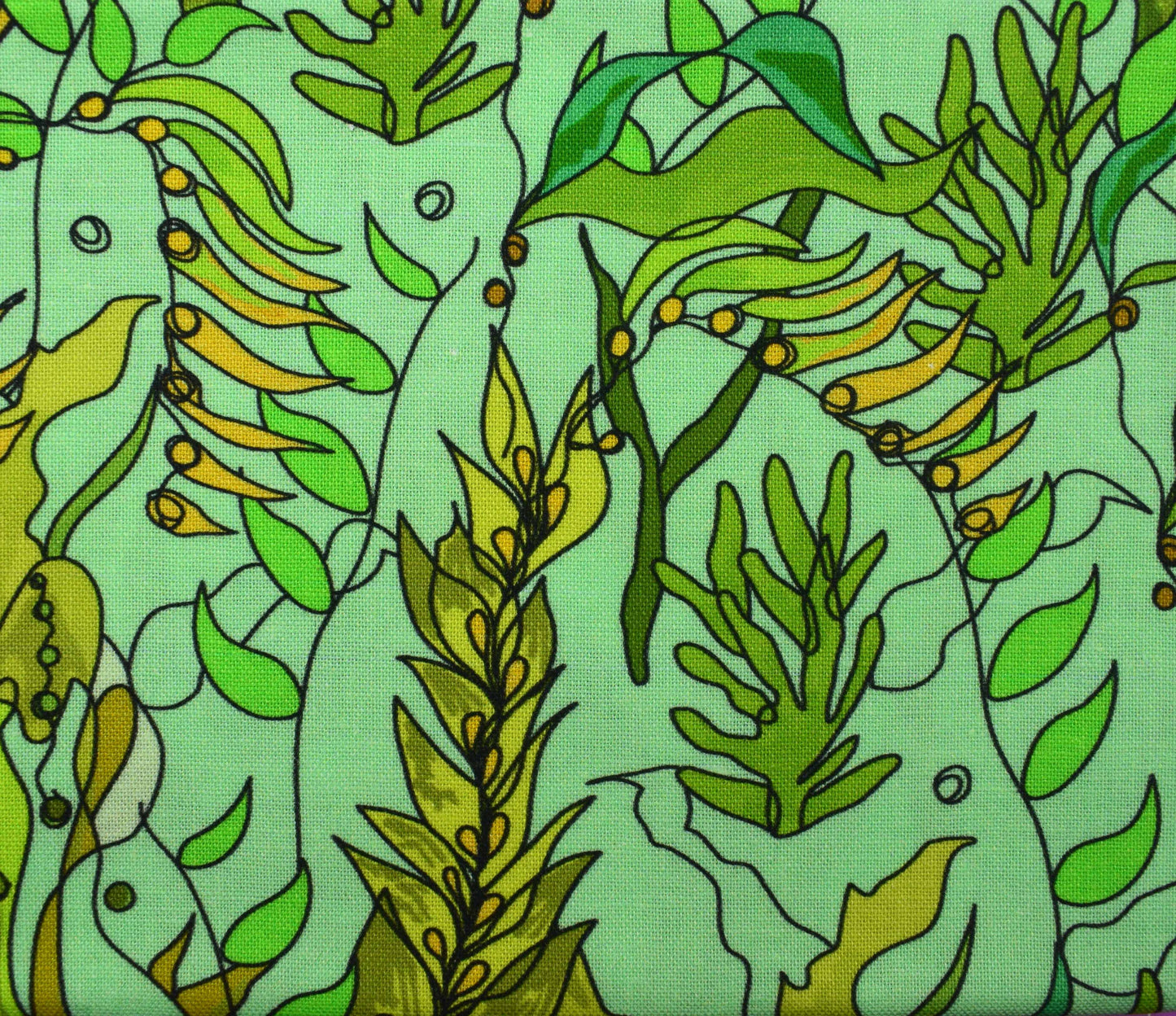 sea in colour, tropical fish, The Crafty Lass,  Organic Cotton Fat Quarters, quilting fabric - The Quilt Sanctuary