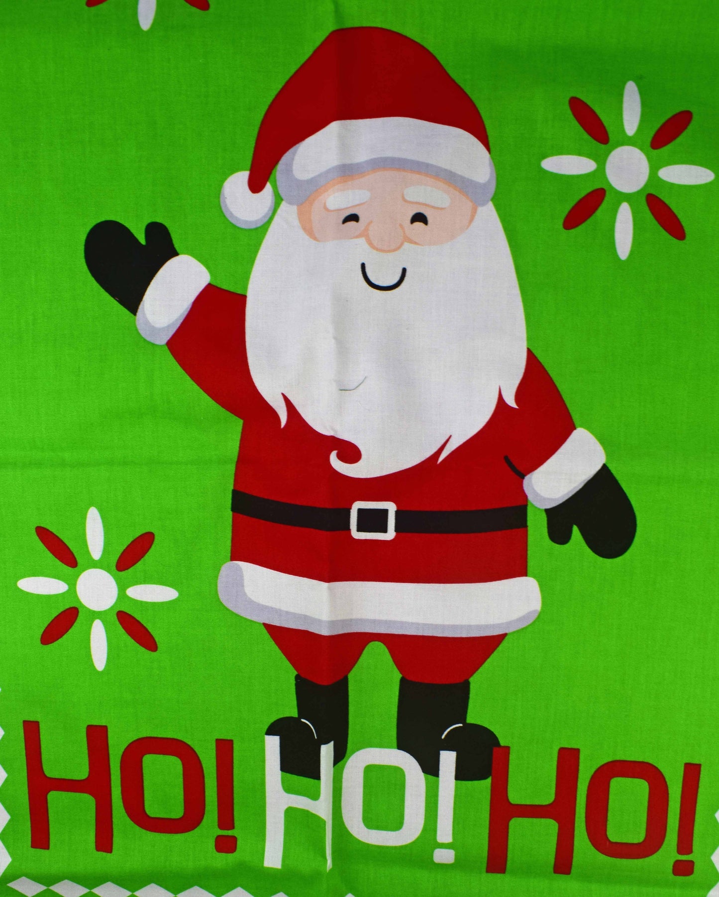 Christmas Tree and Reindeer Pillow‑Case Style Stocking Panel