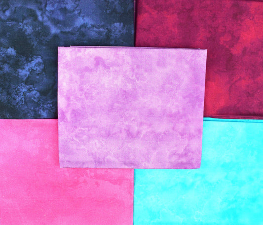 Marble blender fat Quarter Bundle, blender fabric, quilting fabric