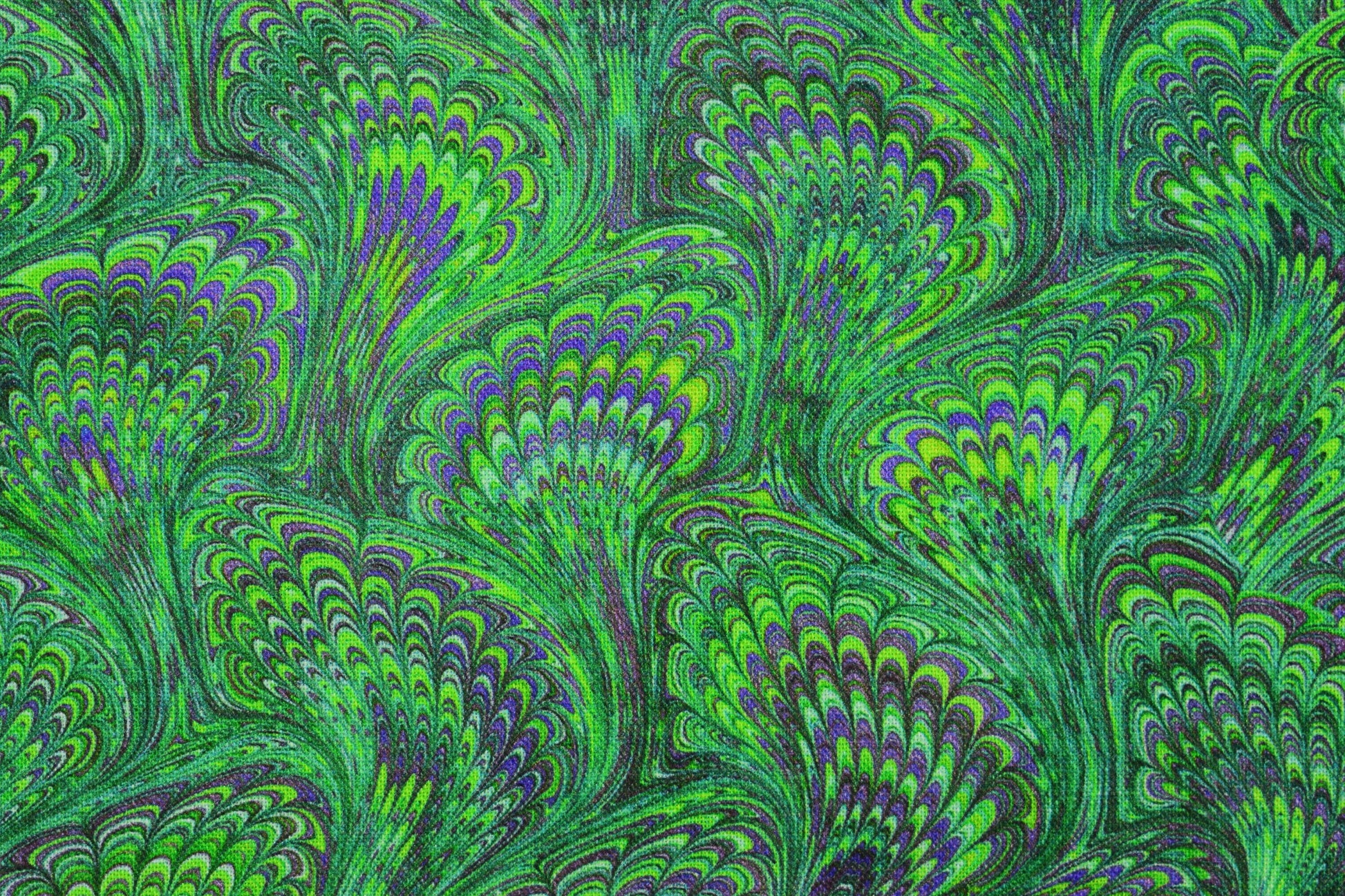 Green Marbled paper quilting fabric,  Library of Rarities Robert Kaufman, Price by the Half Metre - The Quilt Sanctuary