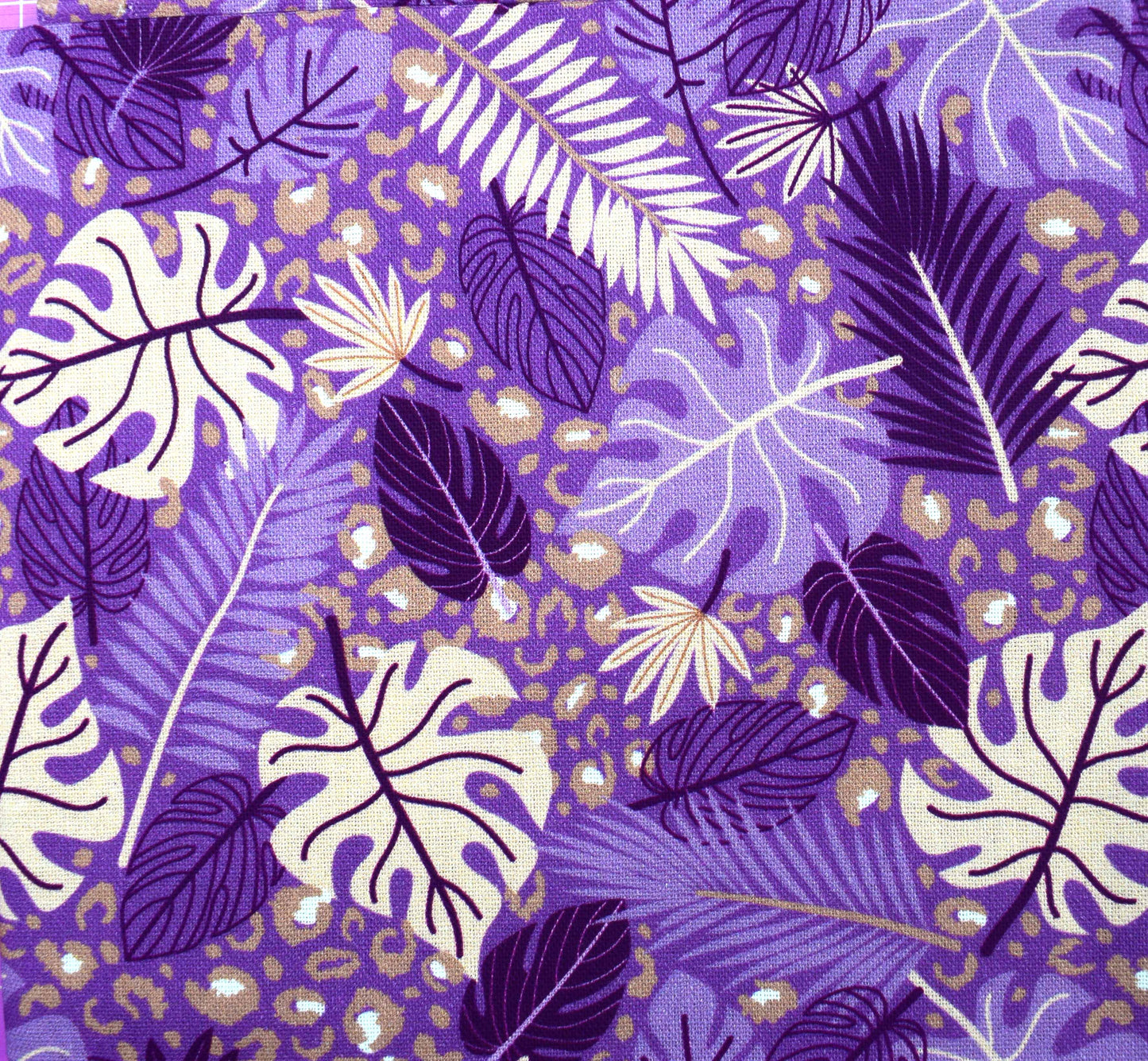 Contemporary Purple Bundle: Geometric Abstract Animal Print Fat Quarter bundle - The Quilt Sanctuary