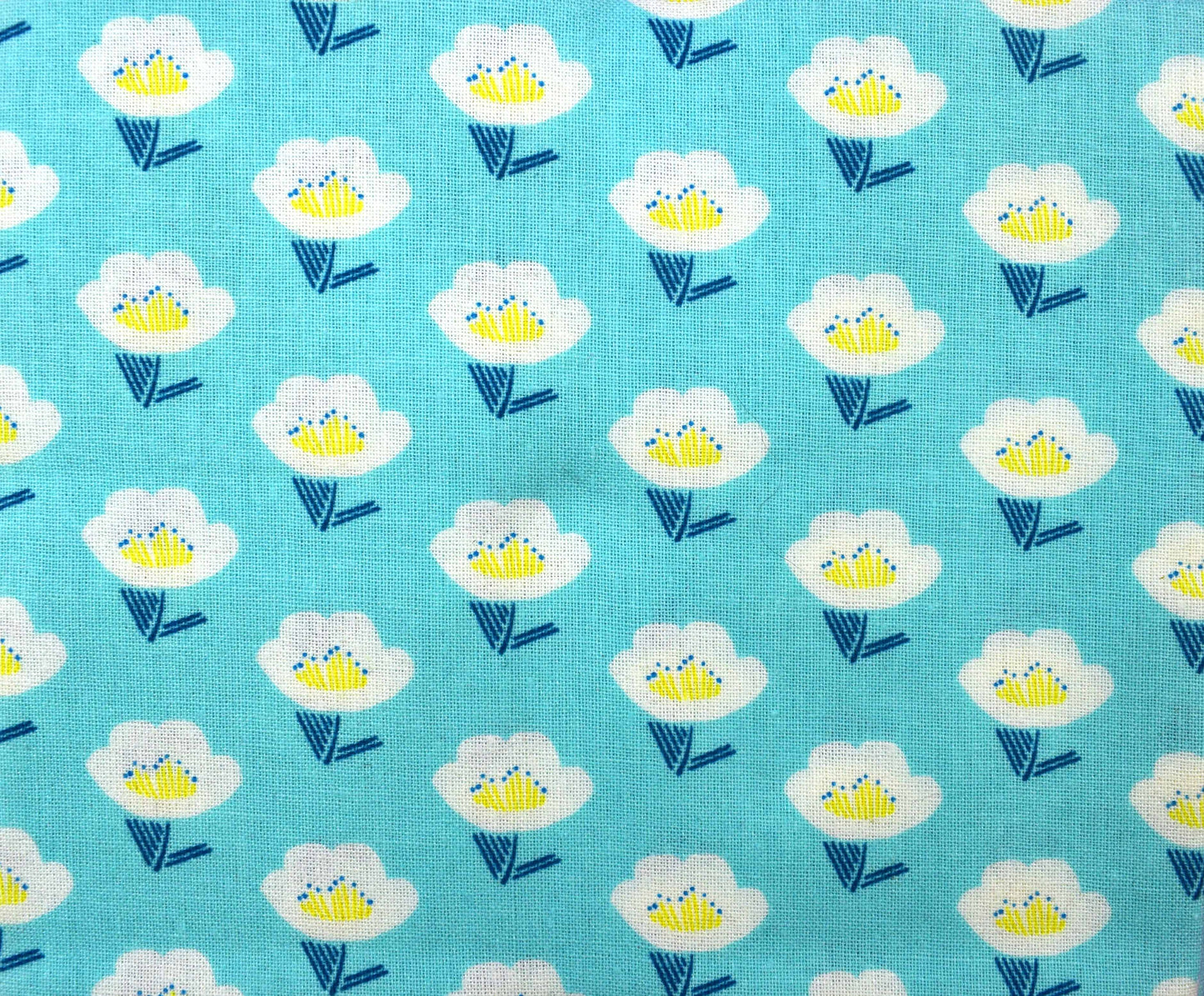 Blue Floral fat Quarter Bundle, Meadow view fabric, quilting fabric - The Quilt Sanctuary