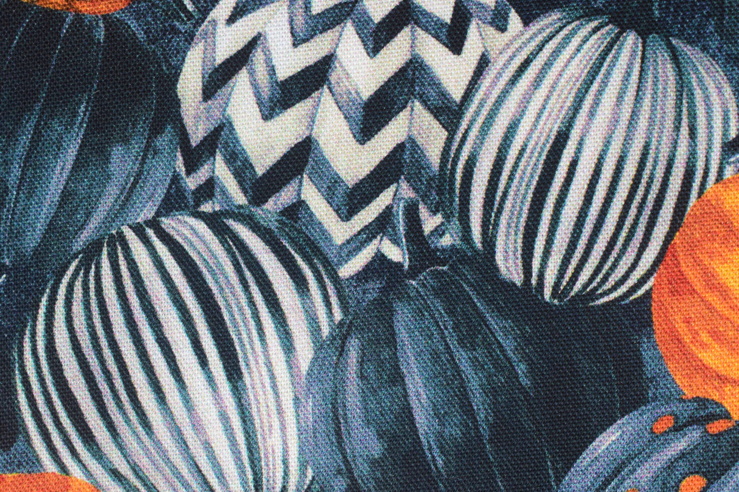 Pumpkin fabric, Harvest festival, Quilting fabric, cotton fabric - Price per half Metre