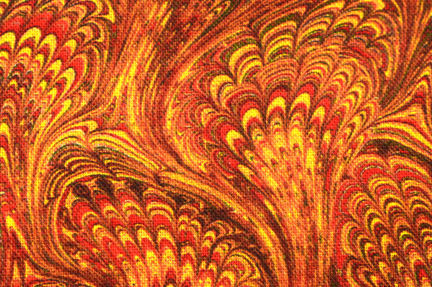Marbled paper quilting fabric, copper fabric -  Price by the Half Metre - The Quilt Sanctuary