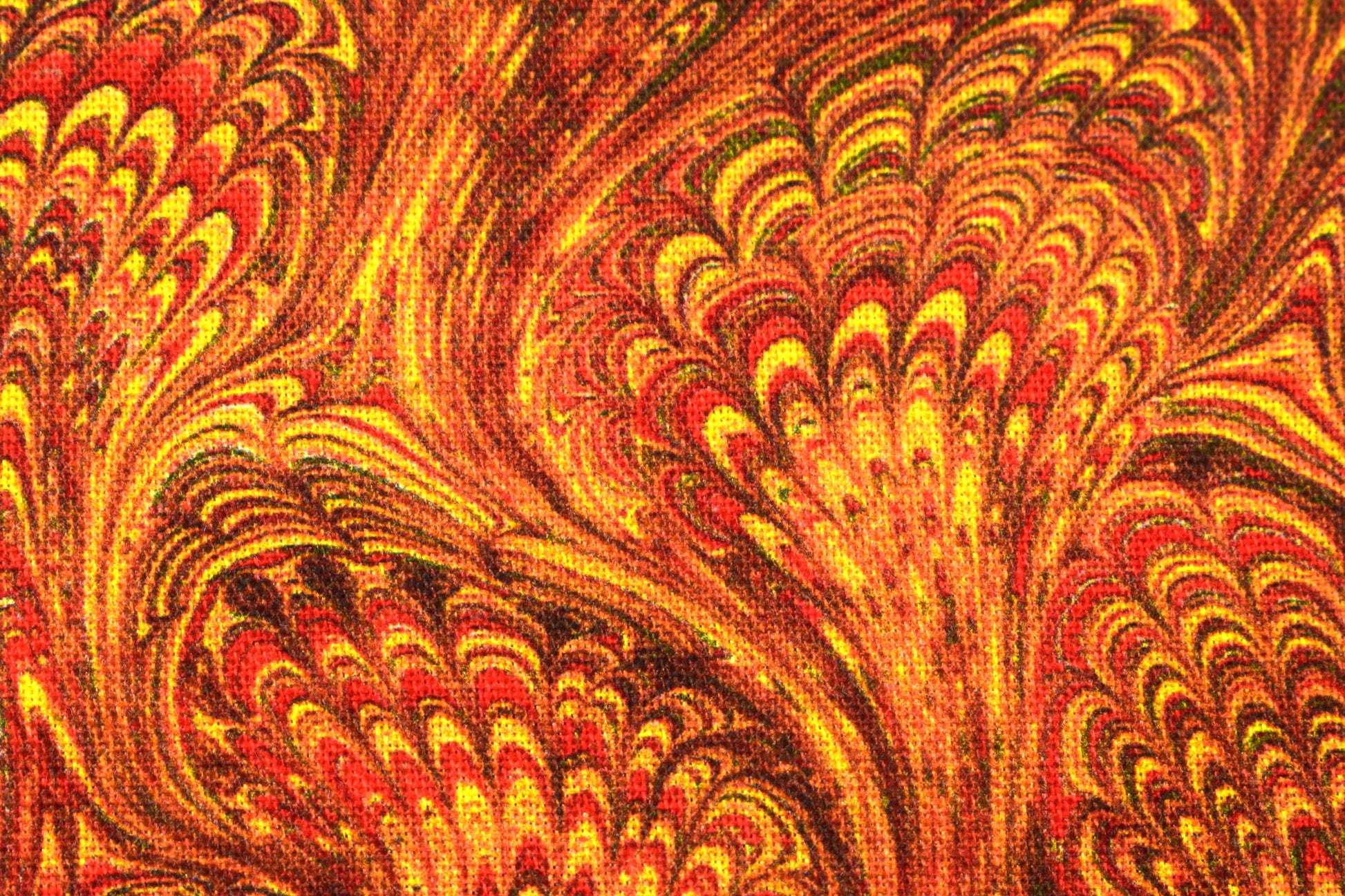Marbled paper quilting fabric, copper fabric -  Price by the Half Metre - The Quilt Sanctuary