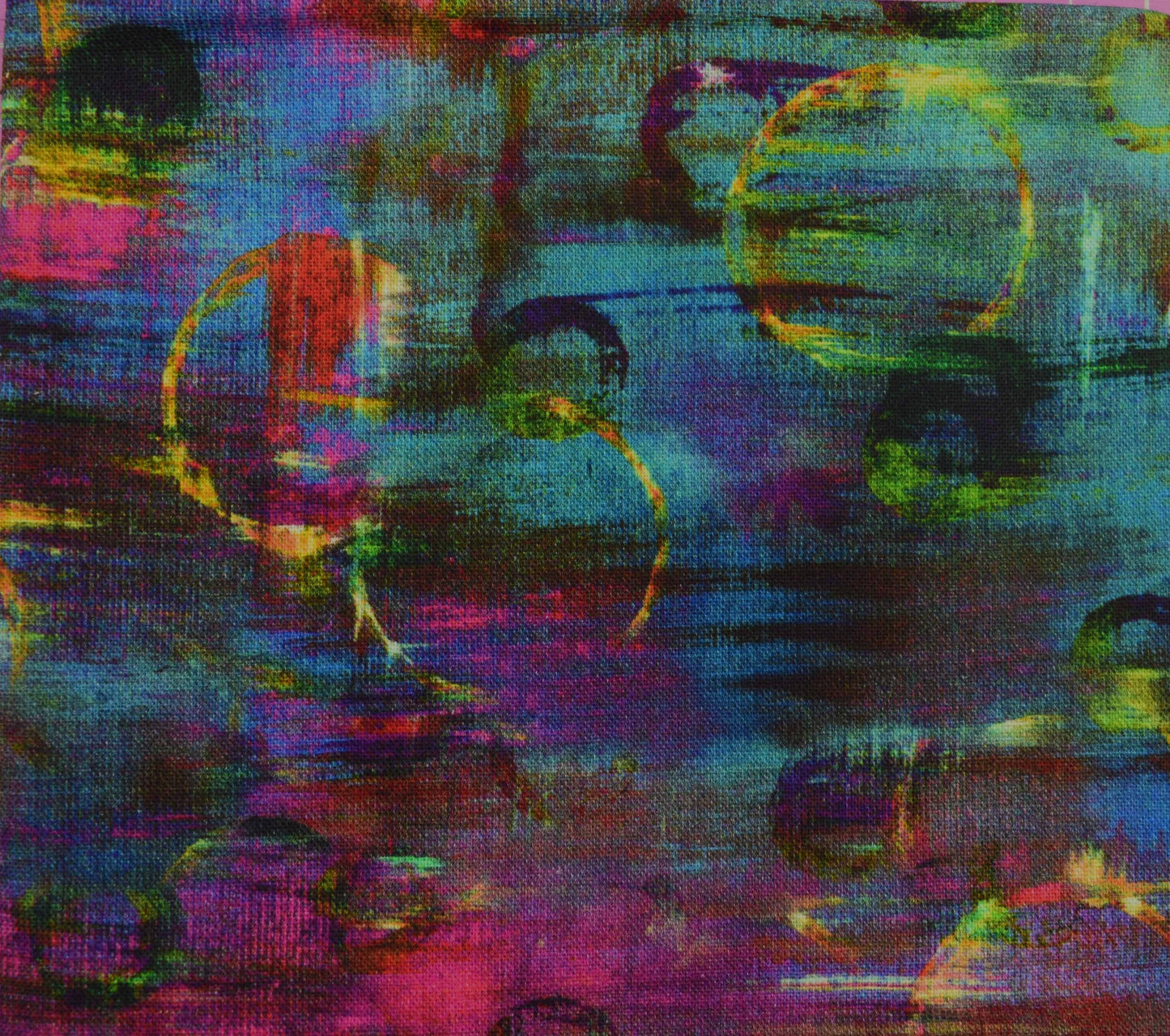 Bold Abstract Cotton Fat Quarter Bundle for Quilting & Craft Sewing