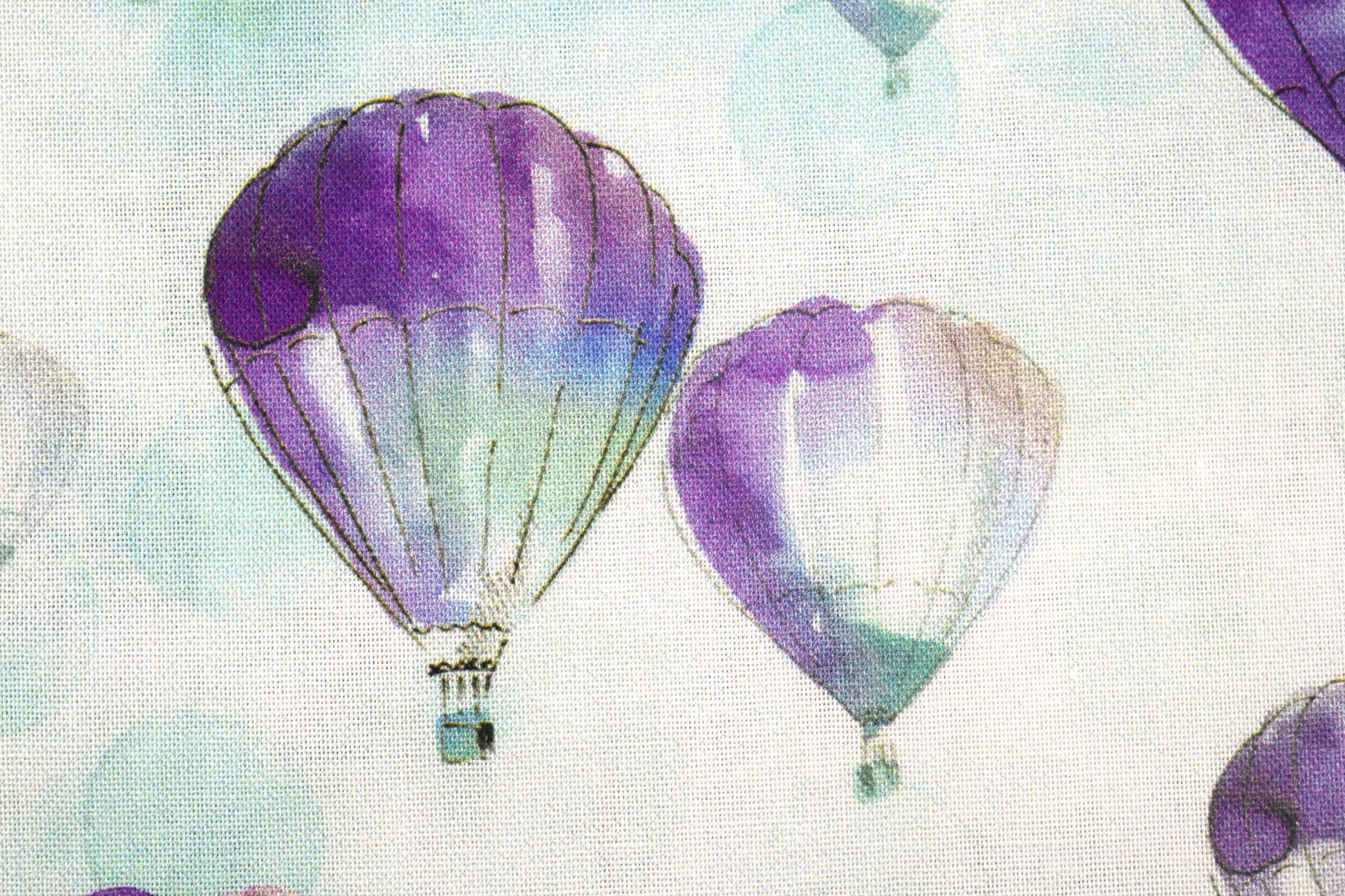 Hot air balloon fabric, cotton quilting fabric - Price by Half Metre - The Quilt Sanctuary