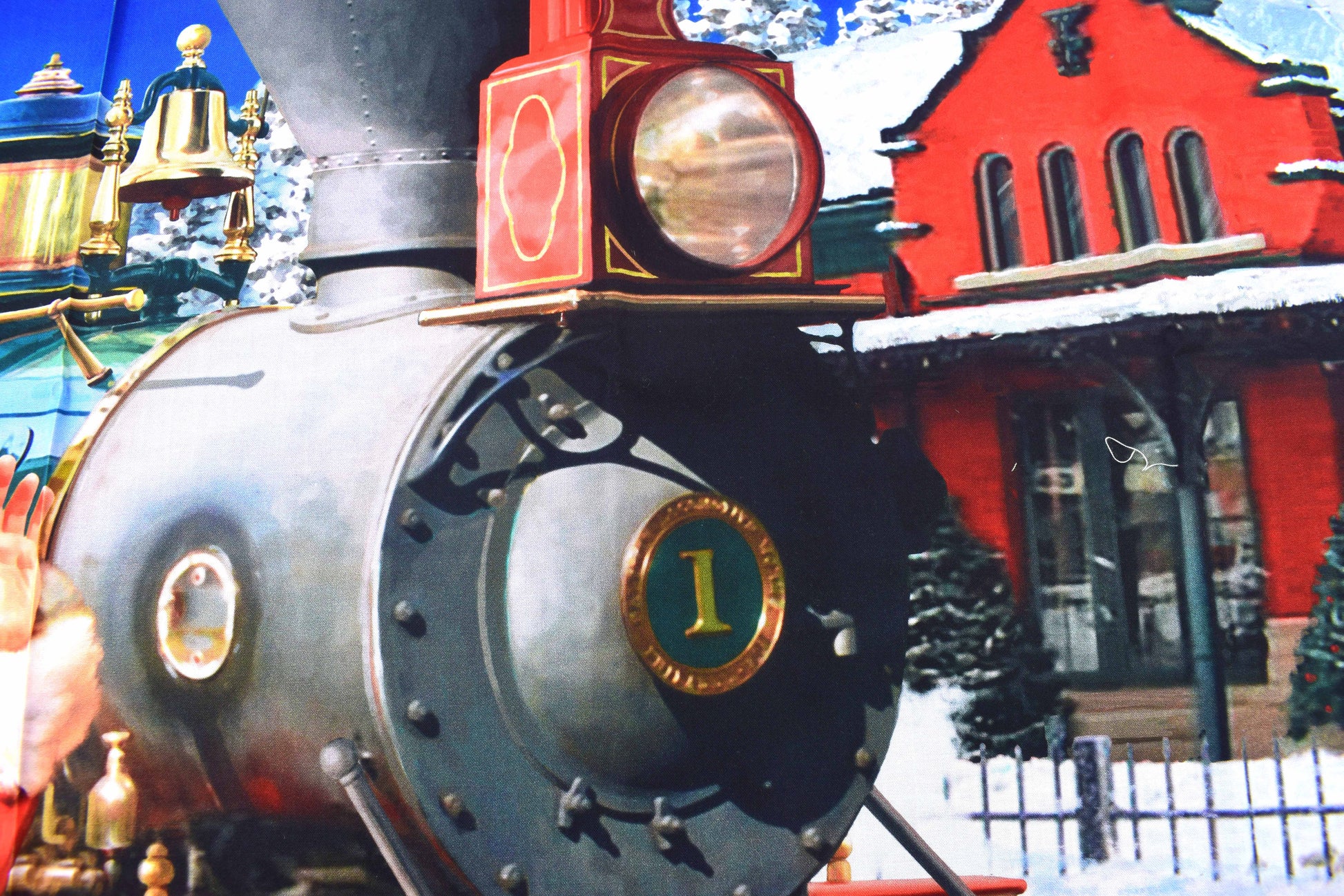 Old St Nick fabric panel, father Christmas Quilting  panel - The Quilt Sanctuary