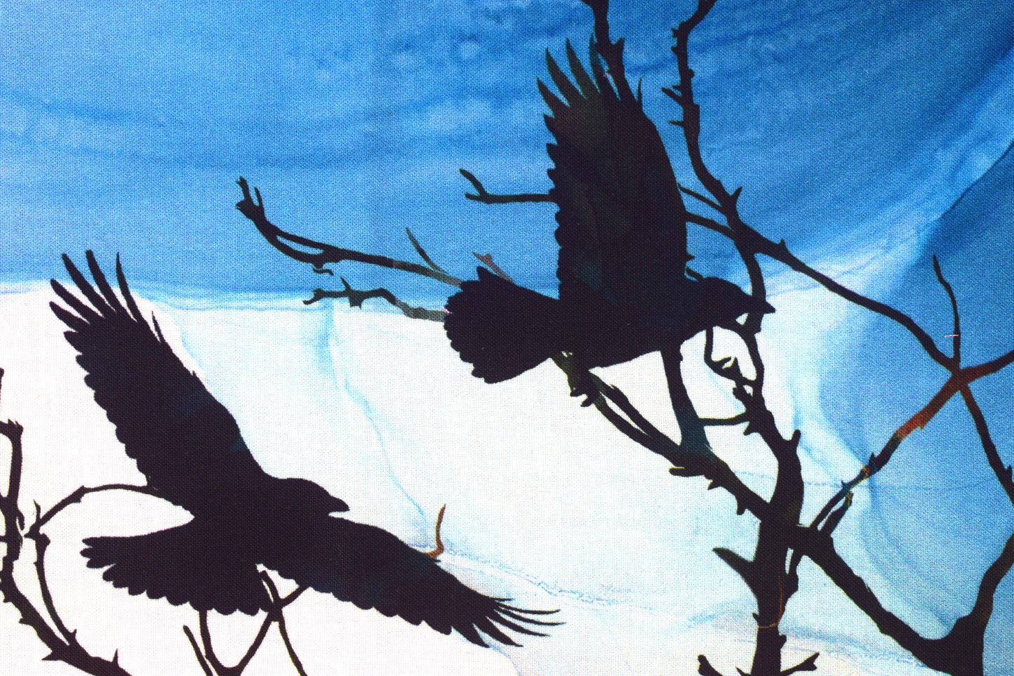Raven's Call Halloween Fabric Quilting Panel 30" x 43" - The Quilt Sanctuary