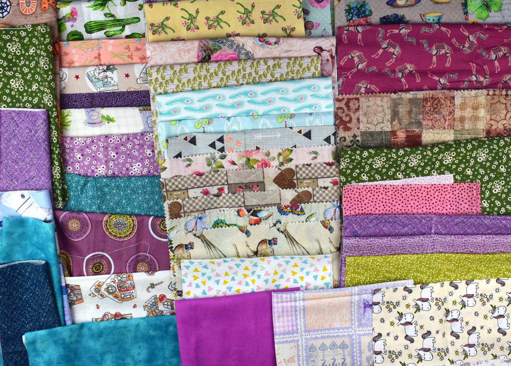 Scrap Bag of Quilting Fabric, 100% Cotton Quilting Fabric - The Quilt Sanctuary