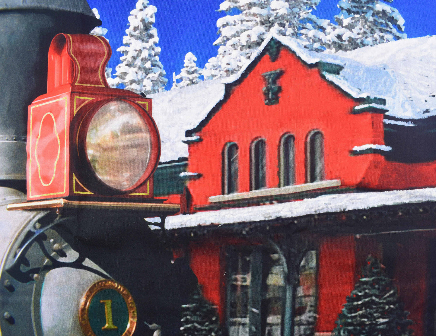 Old St Nick fabric panel, father Christmas Quilting  panel - The Quilt Sanctuary