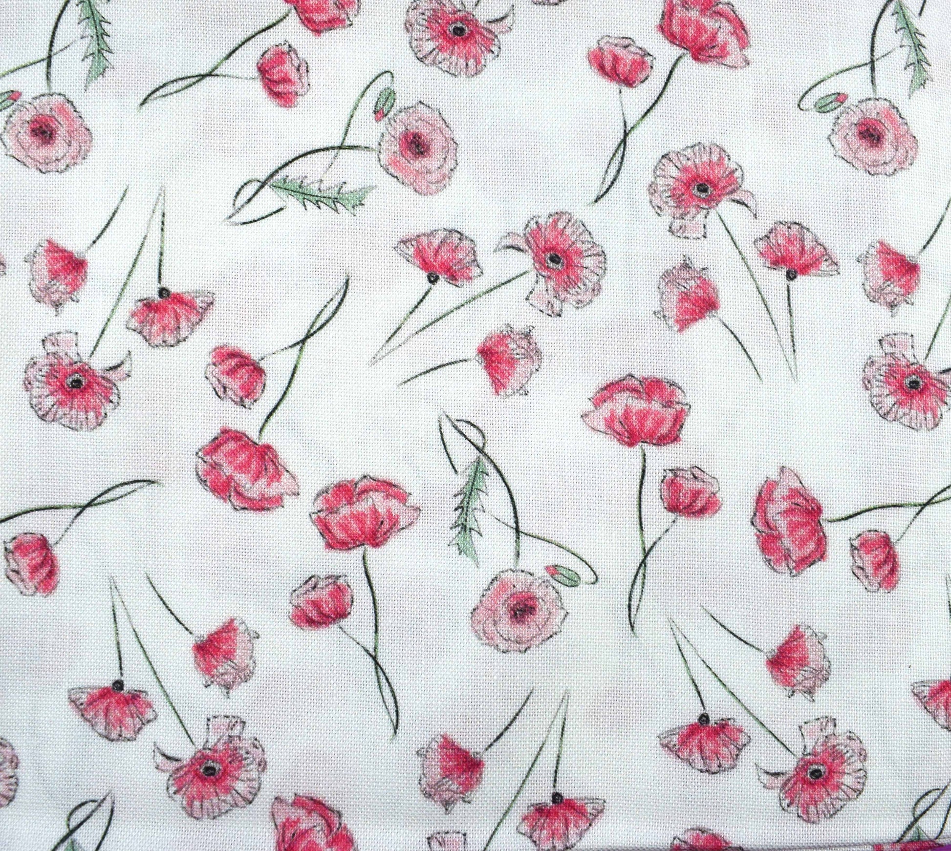 Meadow Flower Fabric Bundle, 100% Cotton Fat Quarters by Holly Dennett - The Quilt Sanctuary