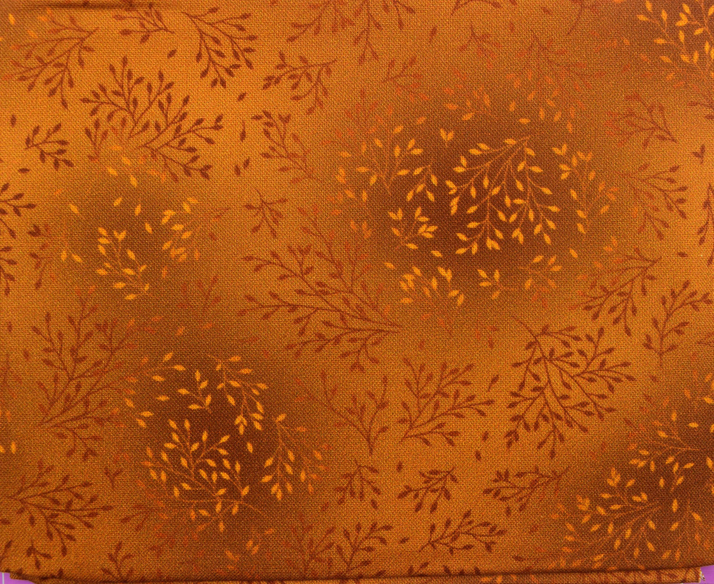 Autumn Tonal Fat Quarter Bundle, Gold Brown Red Blender Quilting Cotton