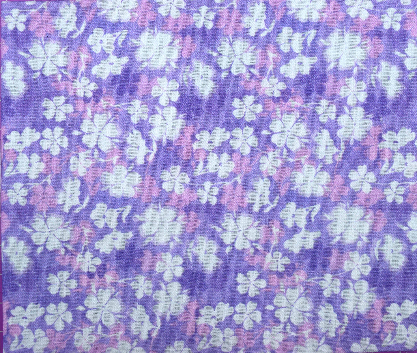 Floral impressions fat Quarter Bundle,  pastel cotton fabric, Wildflower prints